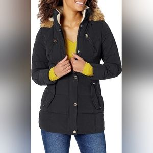 Nautica Heavyweight Microfiber Parka Coat